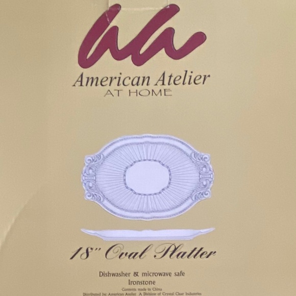 18" Oval Platter - Picture 3 of 3